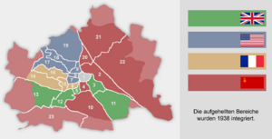 Wien Besatzungszonen