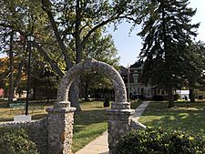 Wood County Historical Center and Museum front Arch.jpg