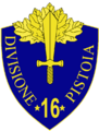 16a Divisione Fanteria Pistoia