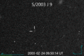 2003 J 9 Gladman CFHT annotated