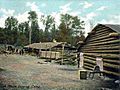 A Maine Logging Camp