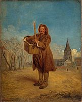 Antoine Watteau, Le Savoyard et la marmotte (1716)