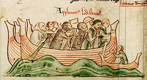 Arrival of Louis of France in England (1216)