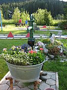 At the minigolf, Seefeld in Tirol A