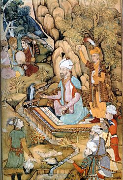 Babur idealisiert