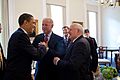 Barack Obama & Joe Biden with Mikhail Gorbachev 3-20.09