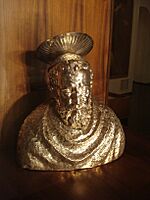 Bista-relikvijar pape sv. Siksta I. iz 1596. - en face