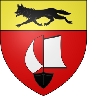 Blason ville fr Saint-Loubès (Gironde)