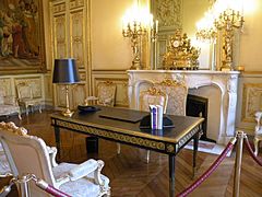 Cabinet de depart bureau Palais Bourbon