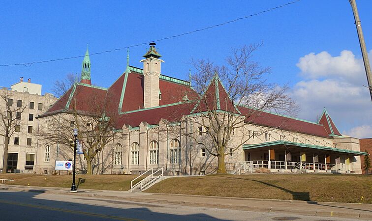 Castle Museum rear - Saginaw Michigan