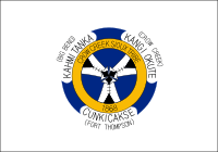 Flag of Crow Creek Indian Reservation