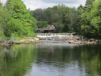 Dam on North Branch Marsh River, Frankfort, Maine image 1.jpg