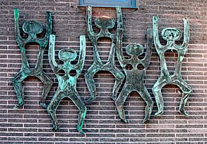 Dancing figures