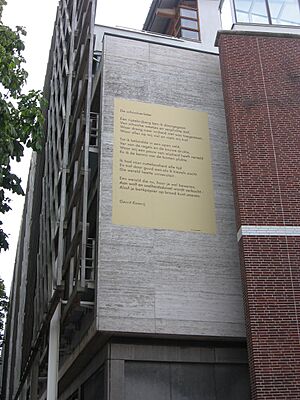 De schoolverlater - Komrij - Leiden