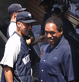 Derek Jeter and Dave Winfield