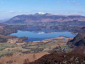 Derwentwater from Grange Fell (Kings How)
