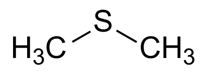 Dimethyl sulfide structure