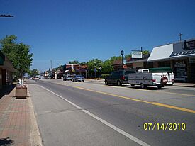 Looking north along U.S. Highway 23