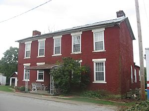 Dr. A.C. Lewis House, listed on the National Register of Historic Places, located at 103 E. South Street in Winchester