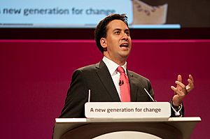 Ed Miliband conference speech in Manchester, September 2010