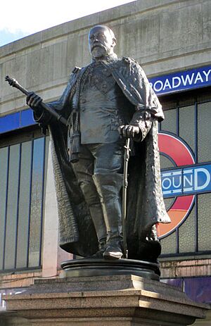 Edward VII at Tooting (cropped)