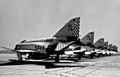 F-4B Phantoms of VF-22L1 at Los Alamitos 1970