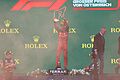 FIA F1 Austria 2022 Podium Race Winner Leclerc