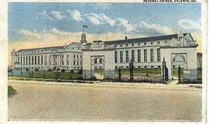 Federal Penitentiary Atlanta 1920 postcard