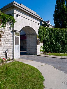 Fort Frontenac gate Kingston Ontario