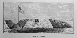 Fort Kearny With Guns Mounted