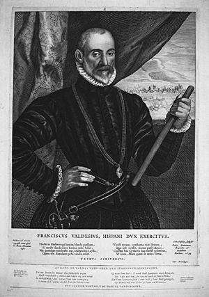 Francisco de Valdes, by Cornelis de Visscher (1628-29 - 1658)