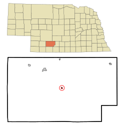 Location of Stockville, Nebraska