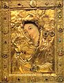 Golden Theotokos from Khobi, Georgia 12th century