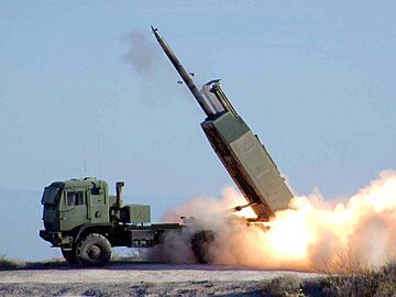 HIMARS - missile launched