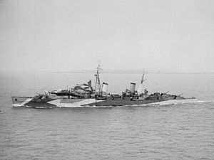 HMS Charybdis 1943 IWM FL 5201