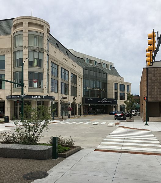 Hamilton Street in Birmingham, Michigan
