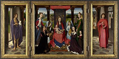 Hans Memling - Donne Triptych - National Gallery London