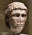 Head of Ptolemy X, from Egypt, Ptolemaic period, 2nd century BCE. Neues Museum, Germany