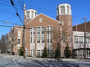 Horace Mann School Main Entrance February 2012