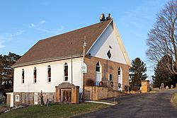 Howe United Methodist Church on Dally Rd