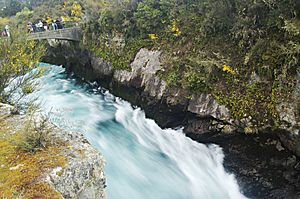 Huka falls canyon Taupo NZ