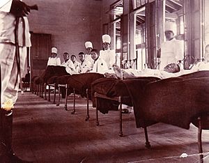 Inside a Tokyo hospital 1904