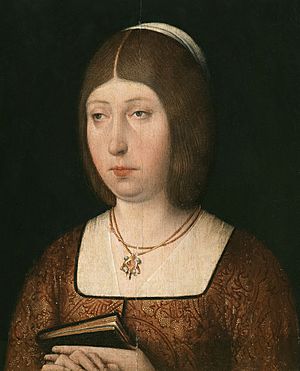 Portrait of Isabella aged44