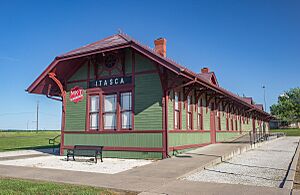 Itasca Texas Train Depot ws (1 of 1)