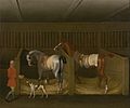 James Seymour - The Stables and Two Famous Running Horses belonging to His Grace, the Duke of Bolton - Google Art Project