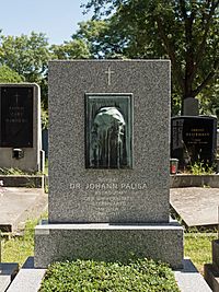 Johann Palisa grave, Vienna, 2018