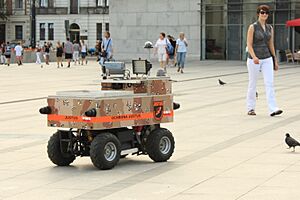 Justus robot in Krakow Poland Aug2009