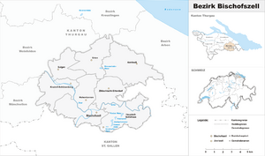 Location of Bischofszell District