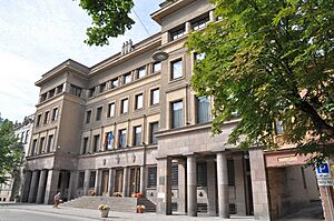 Kaunas Garrison Officers' Club Building in 2017