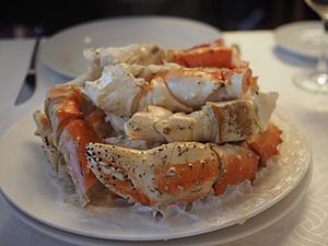 King crab in Kirkenes